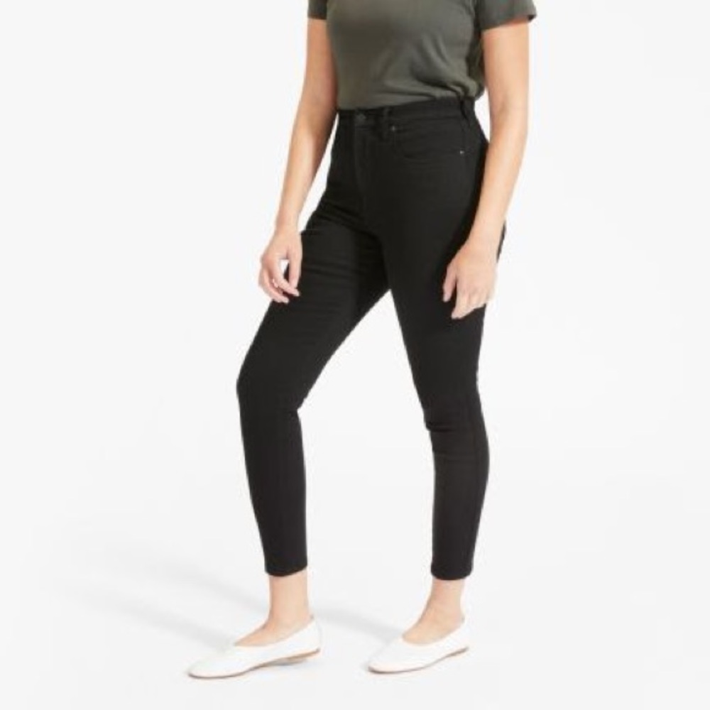 Everlane Authentic Stretch High-Rise Skinny Ankle Jean